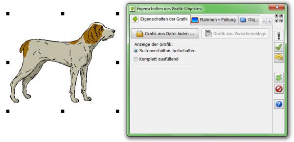 Heyer's Visitenkarten - Grafikfeld